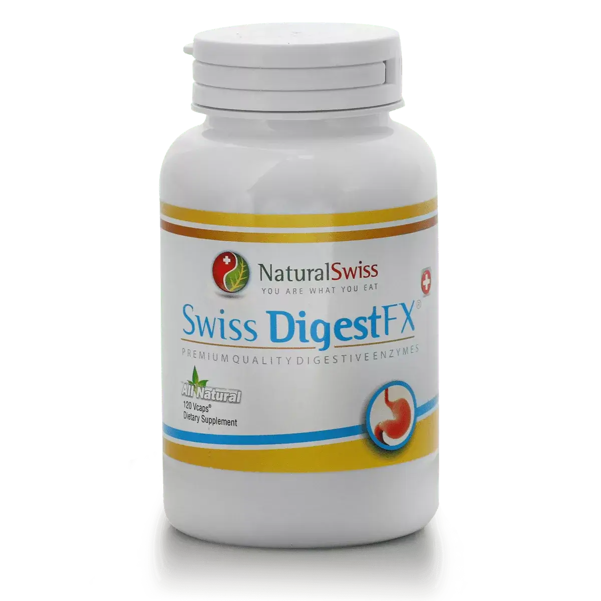 NaturalSwiss Digest FX emésztőenzim komplex 120 db