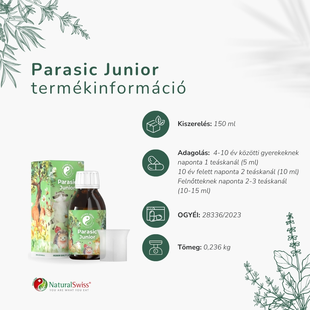 Parasic Junior - termékinformáció