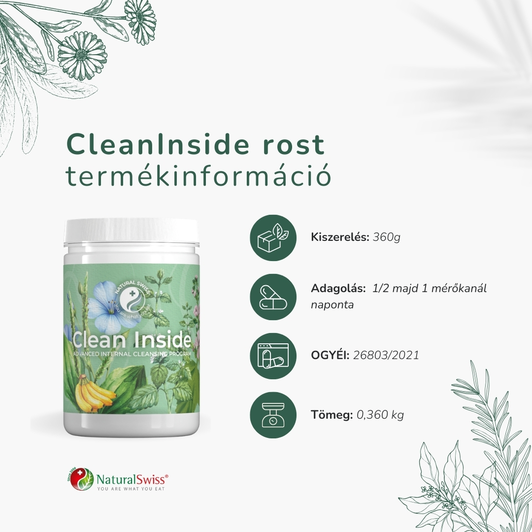 CleanInside rost termékinformáció