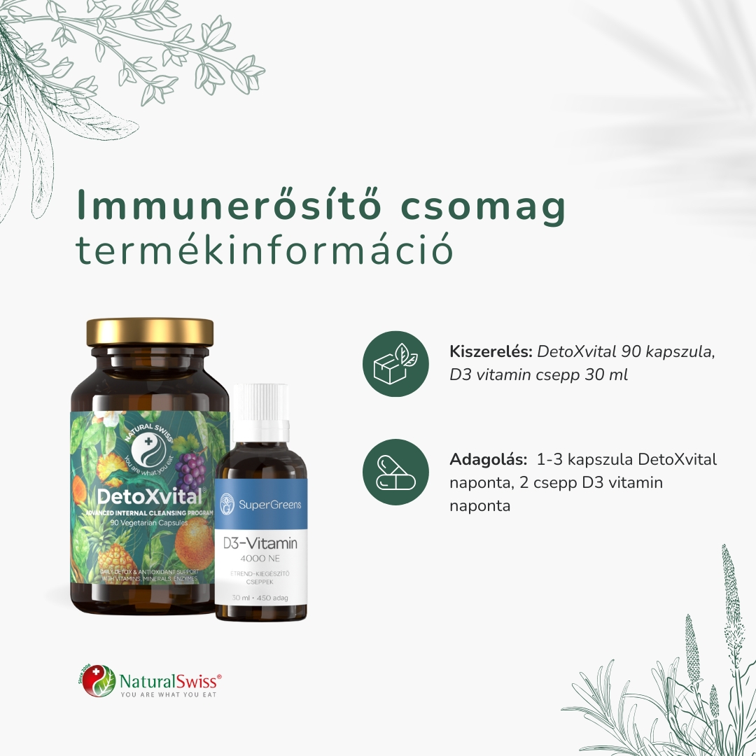 Immunerősítő csomag - termékinformáció