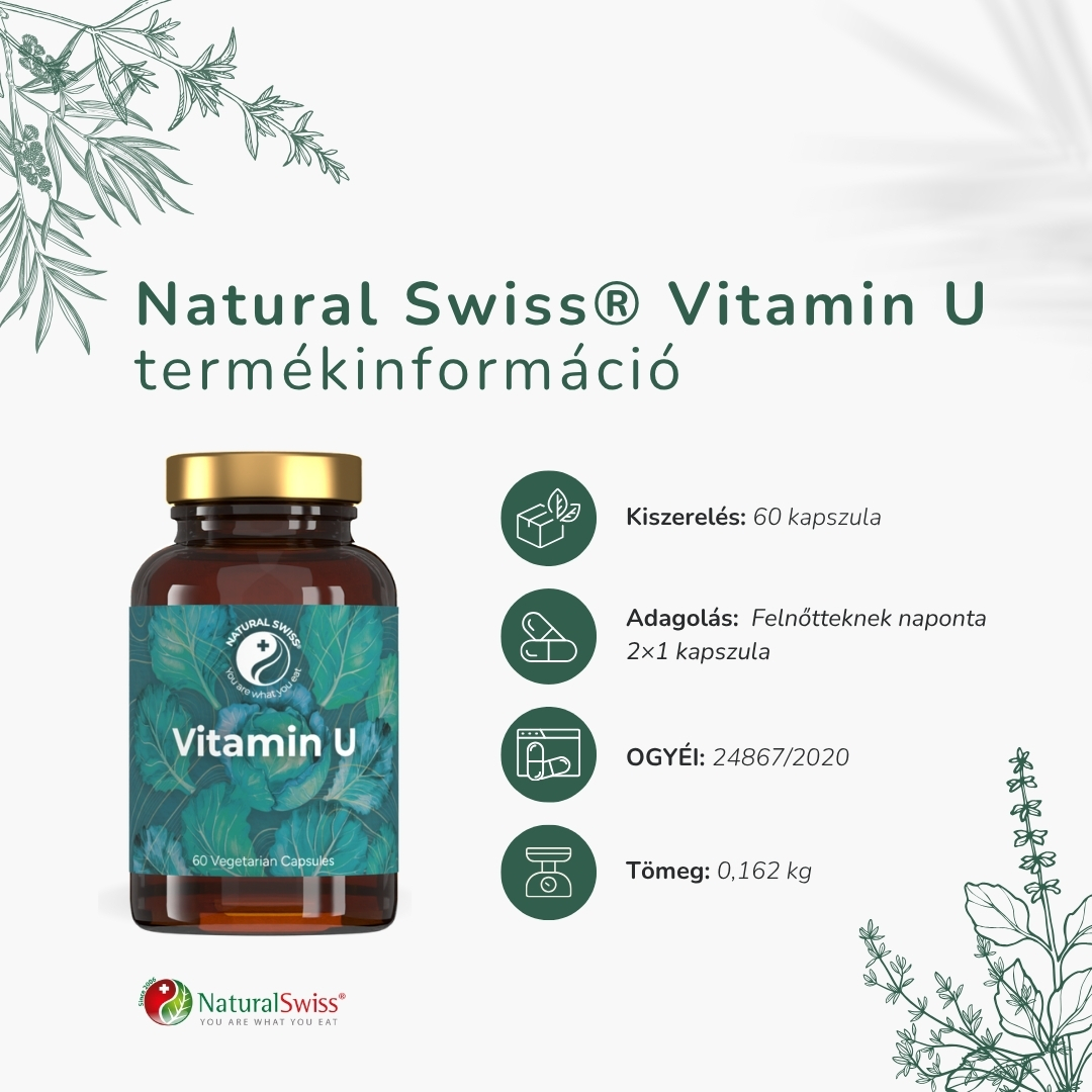 Natural Swiss® Vitamin U – Bild 2